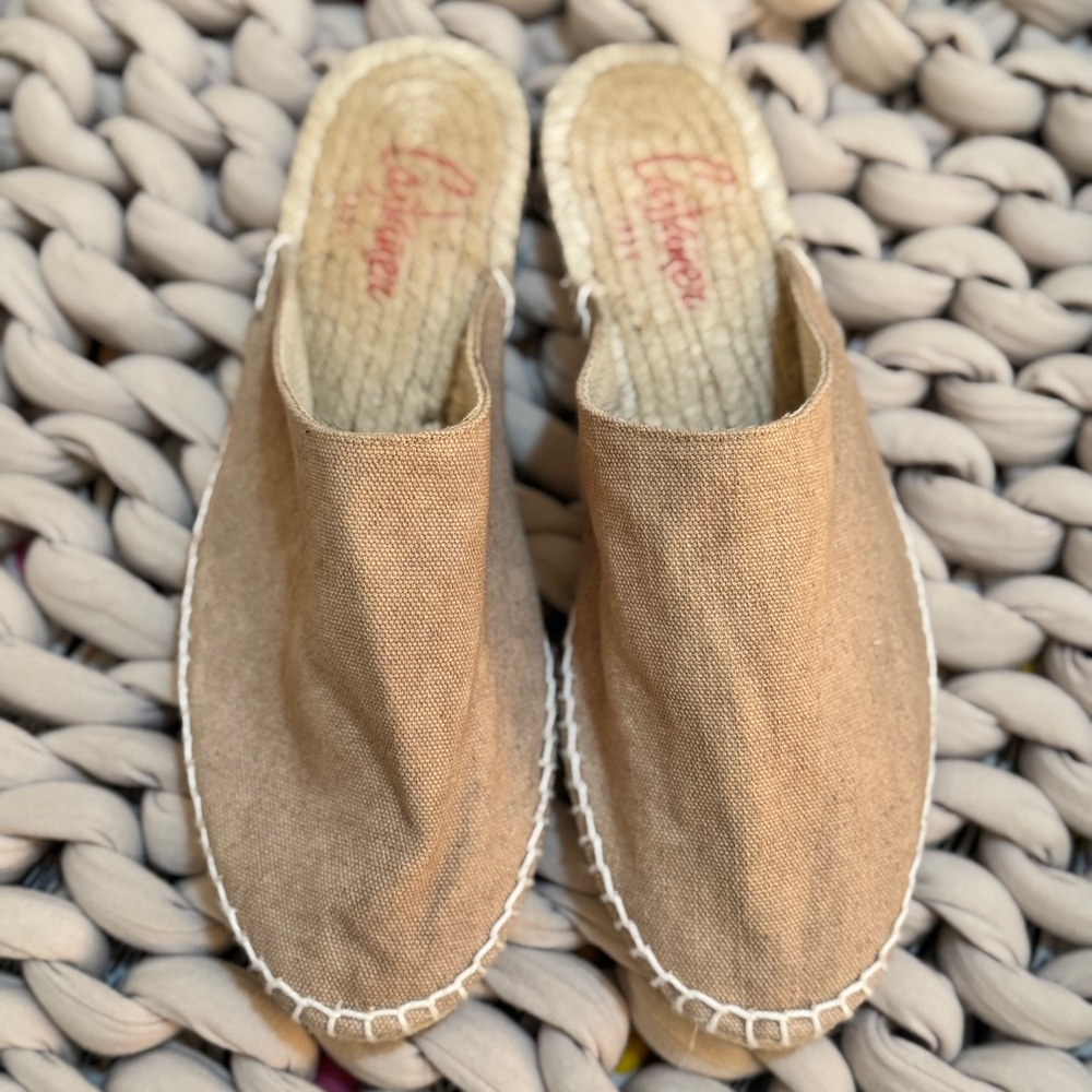 Castaner Brown Espadrille Slip-Ons